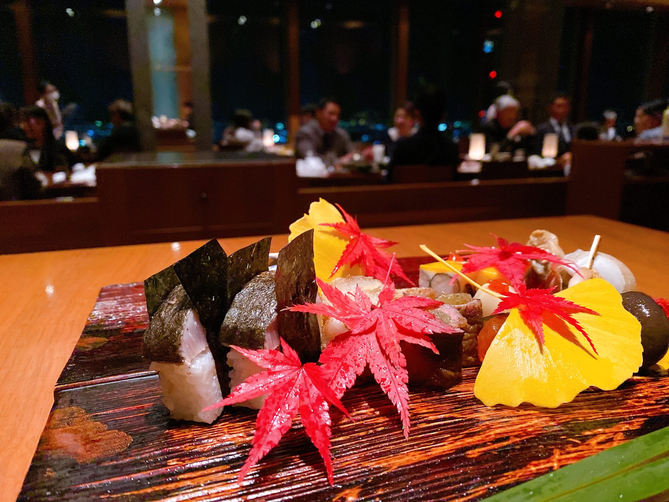 クリスマスにおすすめ パークハイアット東京40階 梢 で和食 夜景を観ながら素敵なディナーが最高だった コース から Dr Maple Blog